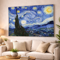 Van Gogh - Starry Night Duvar Örtüsü