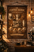 The Coffee Guide Duvar Örtüsü