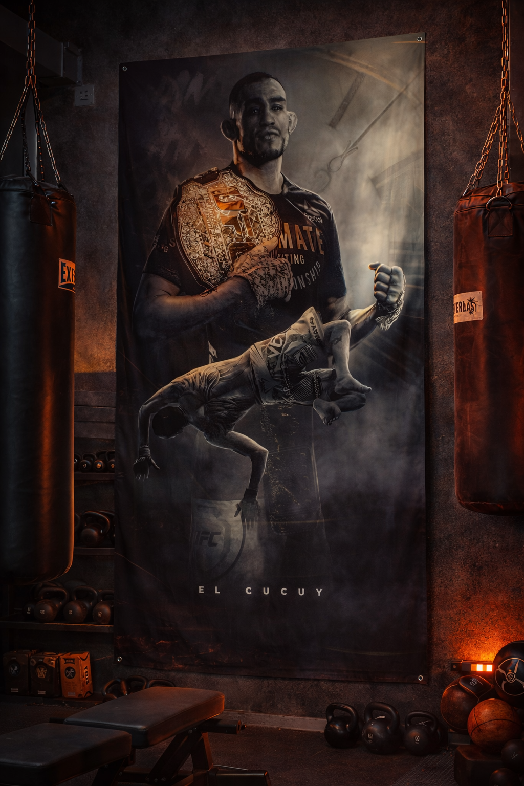 Tony Ferguson “El Cucuy” Duvar Örtüsü