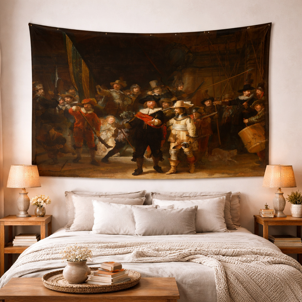 Rembrandt - Gece Devriyesi Duvar Örtüsü