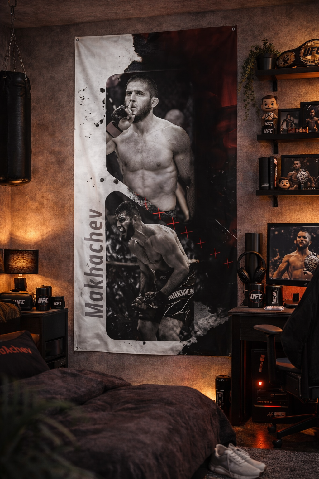 Islam Makhachev Duvar Örtüsü