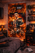 Max Holloway “Blessed” Duvar Örtüsü