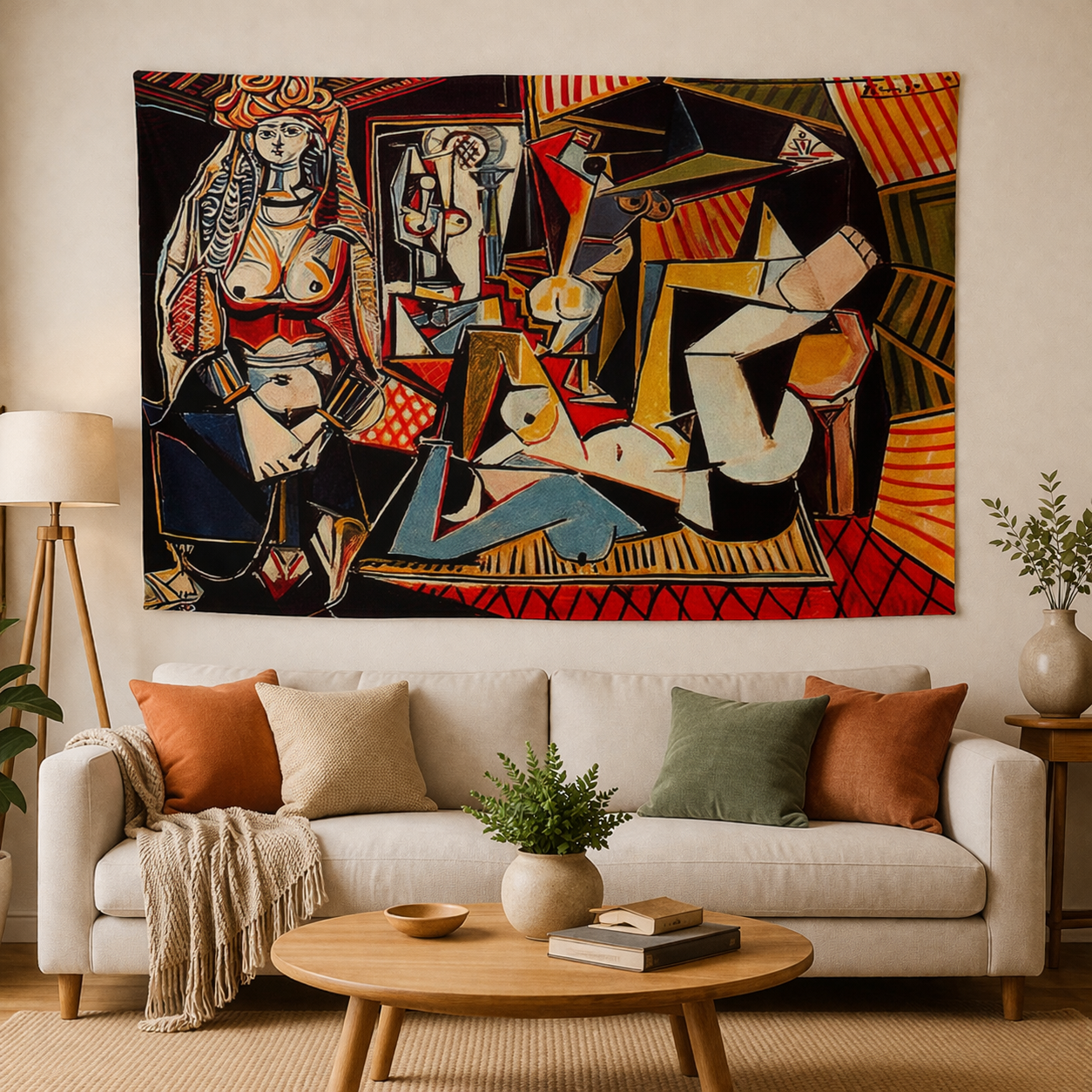 Pablo Picasso Cezayirli Kadınlar Duvar Örtüsü