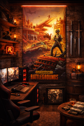 PUBG Duvar Örtüsü