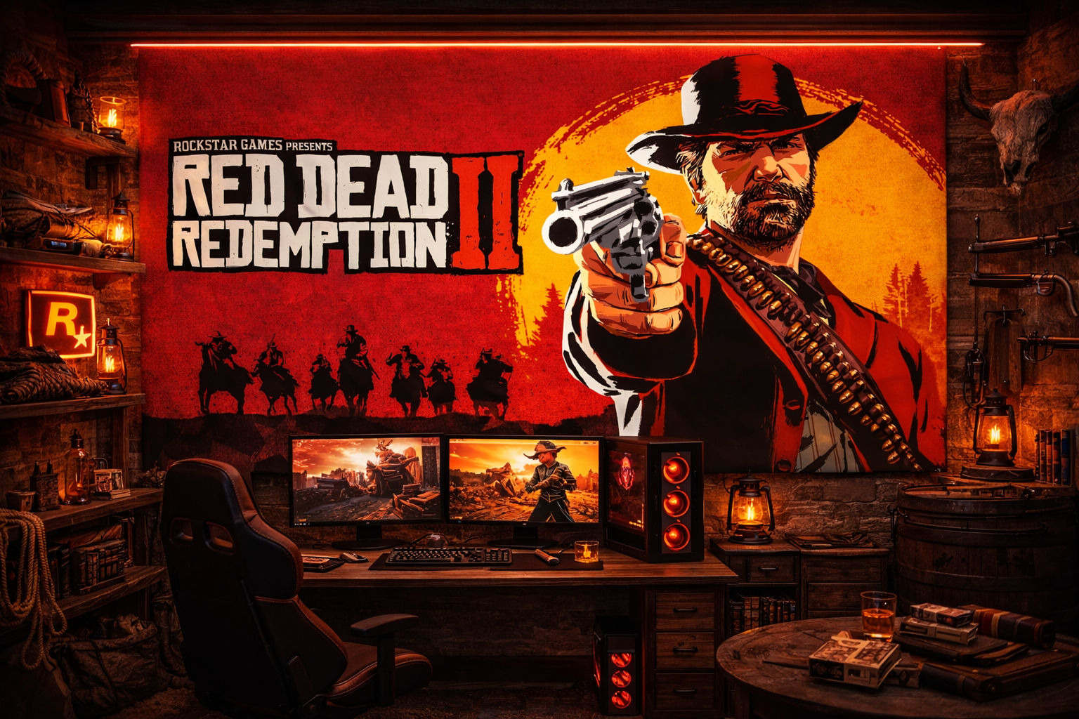 Red Dead Redemption 2 Duvar Örtüsü