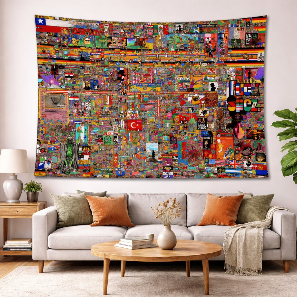 Reddit r/place 2023 Duvar Örtüsü