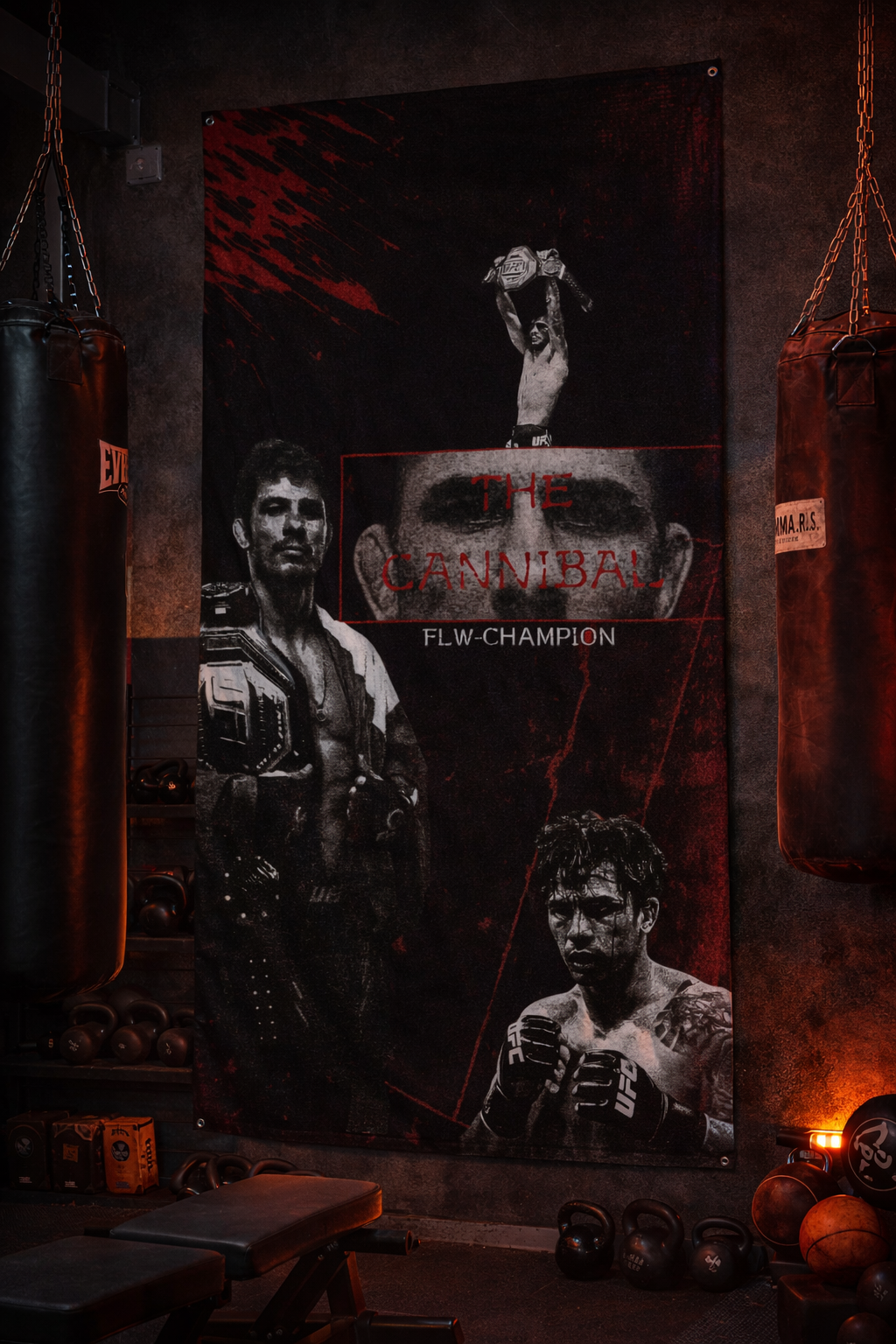 Brandon Moreno “The Cannibal” Duvar Örtüsü