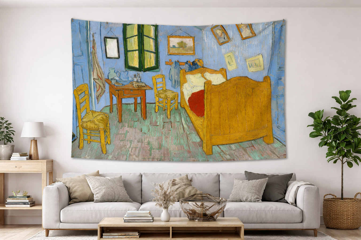 Vincent van Gogh – Arles’te Yatak Odası (Bedroom )Duvar Örtüsü